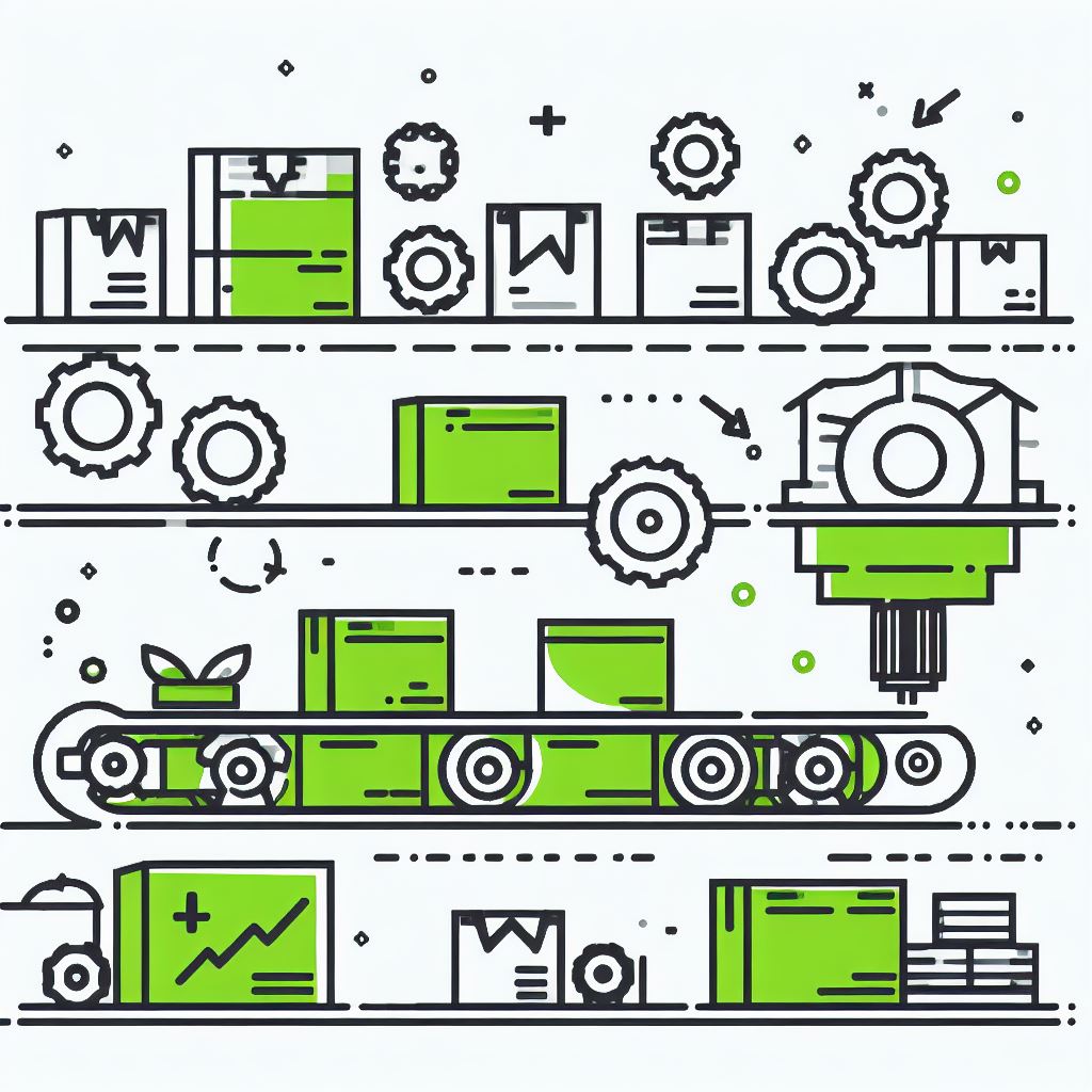 Illustration emphasizing automation